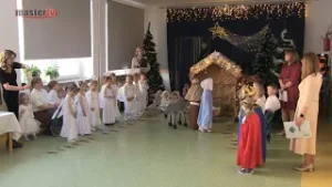 MASTER TV ŁUKÓW - Jasełka najmłodszych grup przedszkolnych SP nr 5