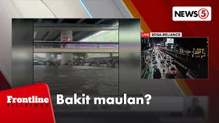 Matinding baha at traffic, naranasan sa Maynila | Frontline Pilipinas