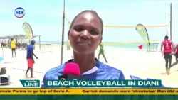 Diani Hosts Two-Day Beach Volleyball Tournament as Teams Battle for Honours
