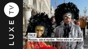 Masques, soie et mystère : Venise entre en Carnaval #Venise2026 #MasquesDeVenise