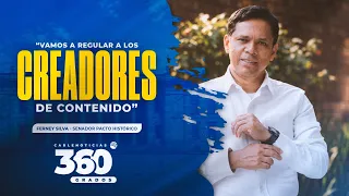 "We are going to regulate content creators": Senator Ferney Silva | 360 Degrees