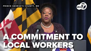 Prince George's County leader commits to local companies and labor for Sphere plans