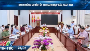 BAN THƯỜNG VỤ TỈNH ỦY AN GIANG HỌP ĐẦU XUÂN 2026