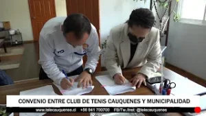 Club de Tenis Cauquenes y municipio firman convenio