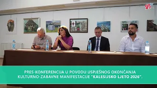 Press konferencija: Završena manifestacija "Kalesijsko ljeto"