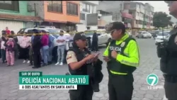 #News7 | Reports Police shot and killed two alleged criminals in southern Quito