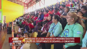 La Ceiba inaugura programas educativos a través del Departamento de Desarrollo Comunitario