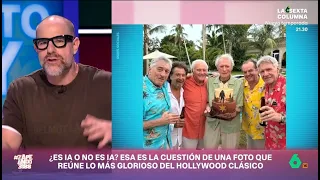Alberto Rey sobre la foto de las estrellas reunidas para el cumpleaños de Clint Eastwood - Zapeando