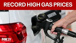 Gas prices reach record high as Iran war continues
