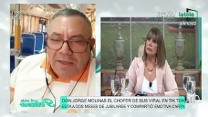 Don Jorge Molinas manejó un colectivo durante tres décadas y a meses de jubilarse escribió una carta