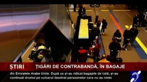 Țigări de contrabandă, în bagaje