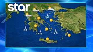H πρόβλεψη του καιρού για το Σάββατο 8.8.2026
