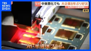 June BOJ Tankan: Large Manufacturers See 5th Straight Quarter of Improvement; AI/Semiconductor Bo...