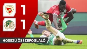 Fizz Liga: DVTK–ETO FC 1–1 | hosszú összefoglaló