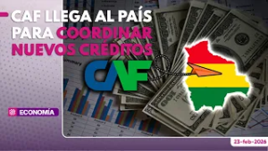 CAF llega al país para coordinar nuevos créditos