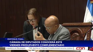 Chamber of Deputies to review supplementary budget this Friday