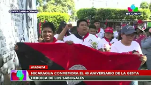 Gesta Heroica de Los Sabogales: Masaya honra el legado de sus héroes ??