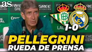 Pellegrini, FULL PRESS CONFERENCE after Real Betis vs. Real Madrid (1-0)