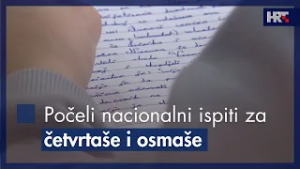 Počeli nacionalni ispiti za četvrtaše i osmaše