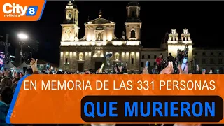 Velatón en la Plaza de Bolívar rindió homenaje a víctimas del terremoto| CityTv