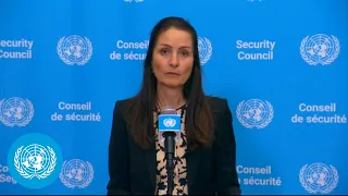 Security Council President on Secretary-General Candidates - Media Stakeout | United Nations