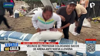 Villa María del Triunfo: vecinos reportan colapso de tuberías y piden atención