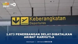 1.673 Penerbangan Delay-Dibatalkan Akibat Karhutla