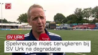 Spelvreugde moet terugkeren bij SV Urk na degradatie: 'Op voetbal gegaan omdat we het leuk vinden''