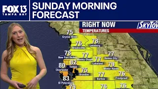 Tampa weather | Sunday morning forecast