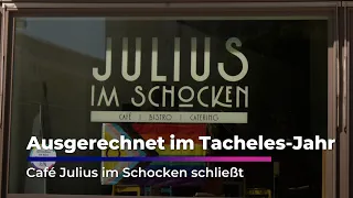 Of All Years, the Year of Tacheles: Café Julius in the Schocken Closes I Sachsen Fernsehen