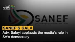 Adv. Baloyi applauds the media's role in SA's democracy