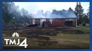 2 men, dog critically injured in explosion in rural Wisconsin town