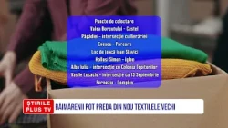 BĂIMĂRENII POT PREDA DIN NOU TEXTILELE VECHI