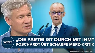 POSCHARDT WARNS: "His stupidity! This is the beginning of the end for Friedrich Merz"