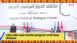 Libya talks seek election progress amid deep divisions
