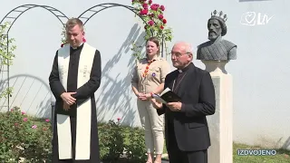 Pregled dana - Apostolski nuncij Leopoldo Girelli blagoslovio poprsje kralja svetog Ladislava