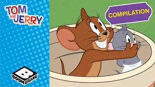 Cleaning antics and a storm! | Tom & Jerry | Boomerang Italy