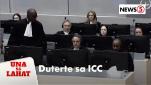 Confirmation of charges hearing ni ex-pres. Duterte sa ICC, nagsimula na | Una Sa Lahat