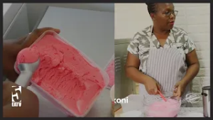 UDAMBWI UDAMBWI UTENGENEZAJI WA ICE CREAM YA STRAWBERRY