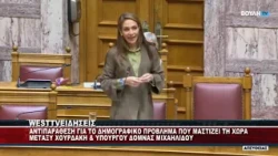 ANTIΠΑΡΑΘΕΣΗ ΧΟΥΡΔΑΚΗ ΚΑΙ ΜΙΧΑΗΛΙΔΟΥ ΓΙΑ ΤΟ ΔΗΜΟΓΡΑΦΙΚΟ ΠΡΟΒΛΗΜΑ