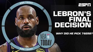 LeBron James ‘followed his basketball compass’ in joining the Philadelphia 76ers | NBA Today