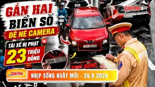 Driver fined $920 for using double license plates to evade cameras | New Day Rhythm 08/26/2026 | ...
