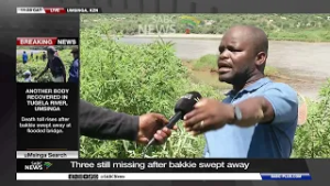 Four still missing after bakkie swept away in uMsinga, KZN