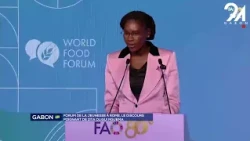 GABON - YOUTH FORUM IN ROME: THE POIGNANT SPEECH BY ZITA OLIGUI NGUEMA
