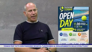 TENNIS FOR EVERYONE WITH A PASSION FOR SCIACCA, WE ARE WORKING TO IMPROVE THE FACILITIES