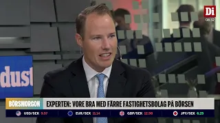 Experten: "Bostäder är lite väl utskällt på börsen"