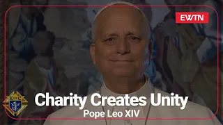 Pope Leo XIV Addresses the Knights of Columbus At The 144th Supreme Convention States Dinner