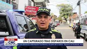 ? ? Un fallecido y un capturado tras reacción policial en la Comuna 12 de Cali.