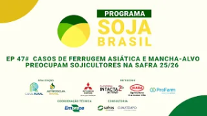 Casos de ferrugem asiática e mancha-alvo preocupam sojicultores na safra 25/26 - Ep. 47
