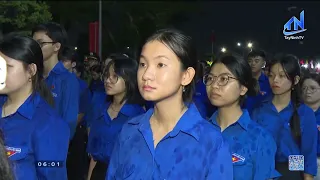 Tay Ninh youth light candles to pay tribute to fallen heroes on July 27th